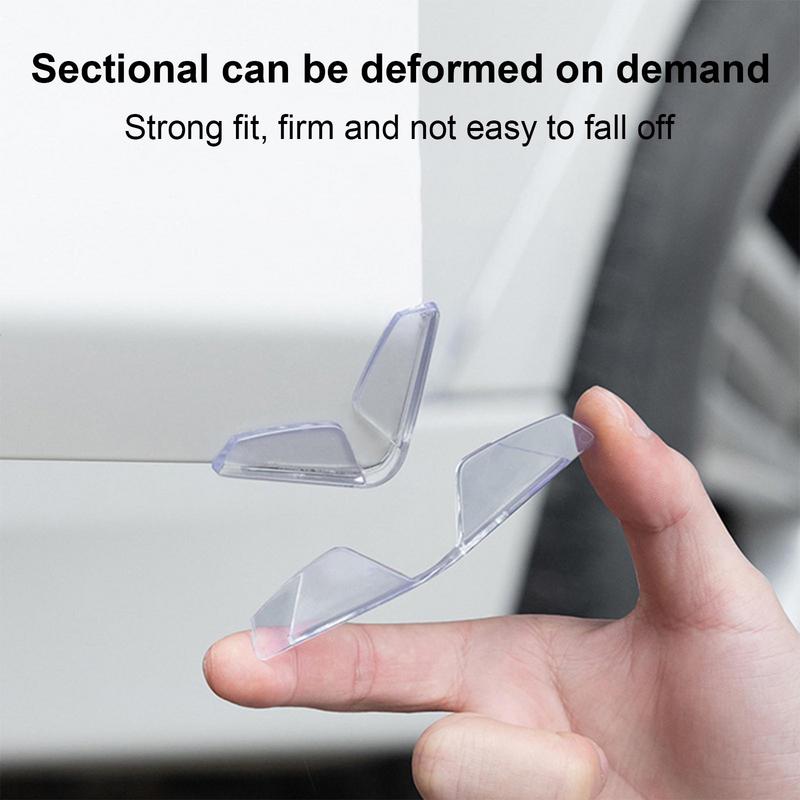 Anti-collision Car Door Stickers Auto Door Anti-collision Sticker Car Door Bumper Anti-scratch Sticker Self-adhesive Clear