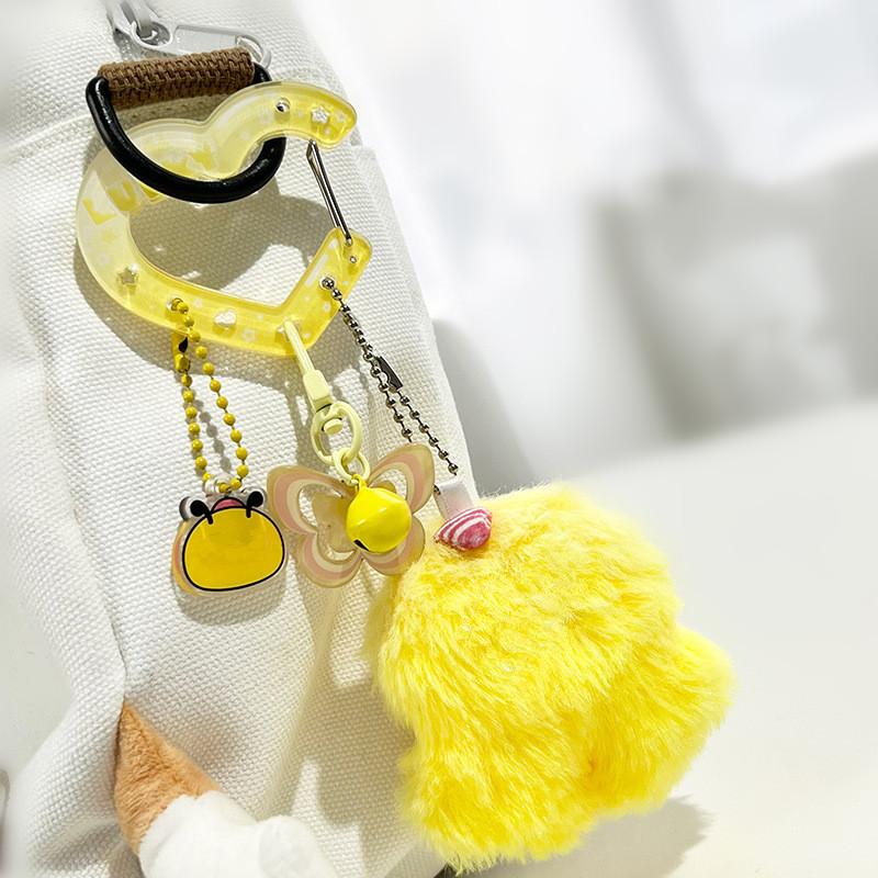 Akrylowy Brelok Kreskówkowy Uchwyt Ins Style Dom Uroczy Kształt Serca Dekoracja Na Zawieszkę Do Torby Haczyk DIY Wieszak Na Klucze