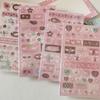 Glitzernder Deko-Sticker Cartoon Erdbeere Musiknote Themensticker für Handyhülle Journal Laptop Scrapbooking