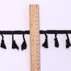 Handmade Cotton Tassel Lace for Clothing, DIY Crafts, and Tablecloth Decoration.