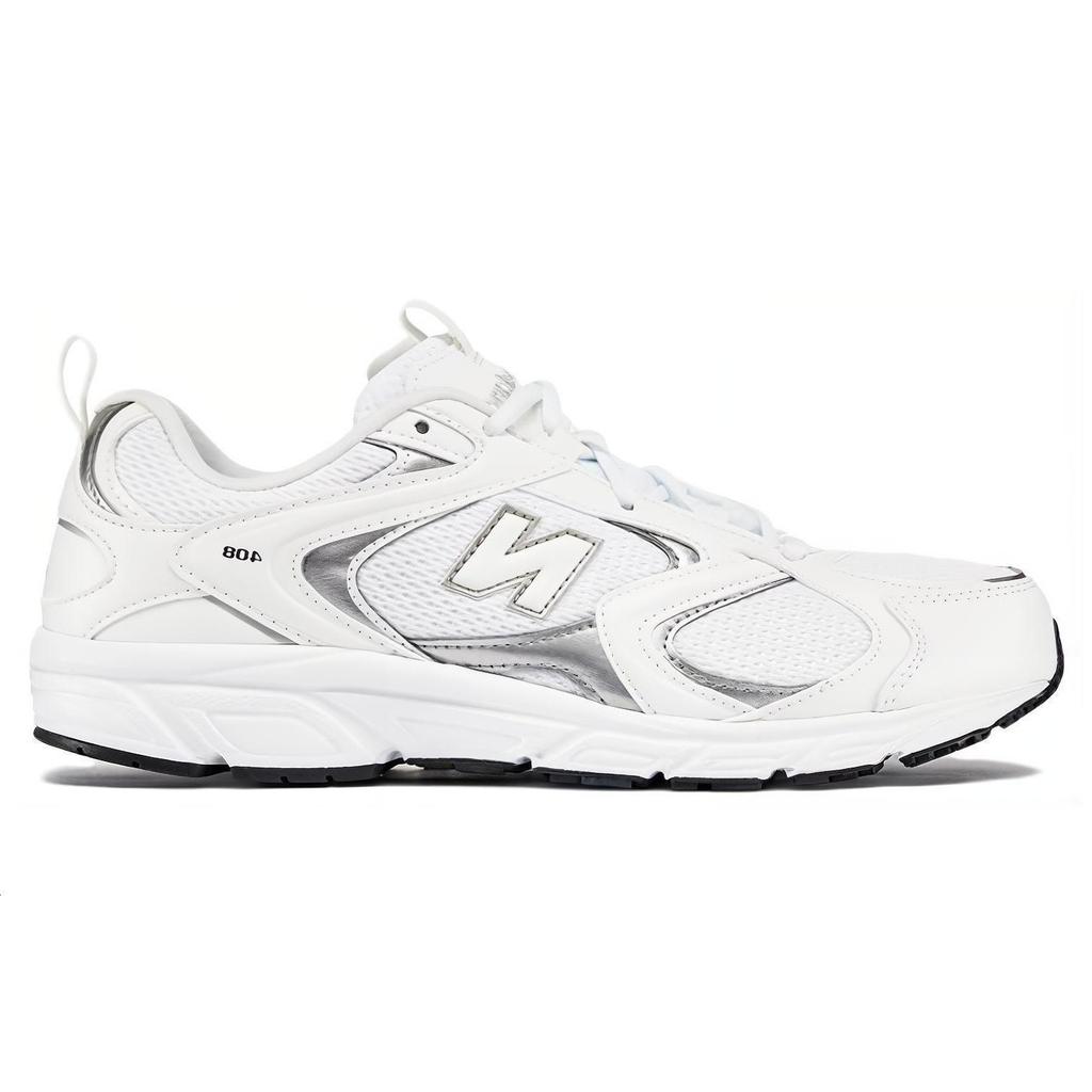 New New Balance 408 White Silver ML408W