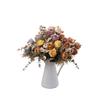 Artificial Rose Bouquet Fake Floral Ornament Complete Set Arrangement