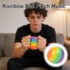 9cm Gradient Flour Ball Pinching Music Slow Stress Relieving Toy Soft Rubber Squeezing