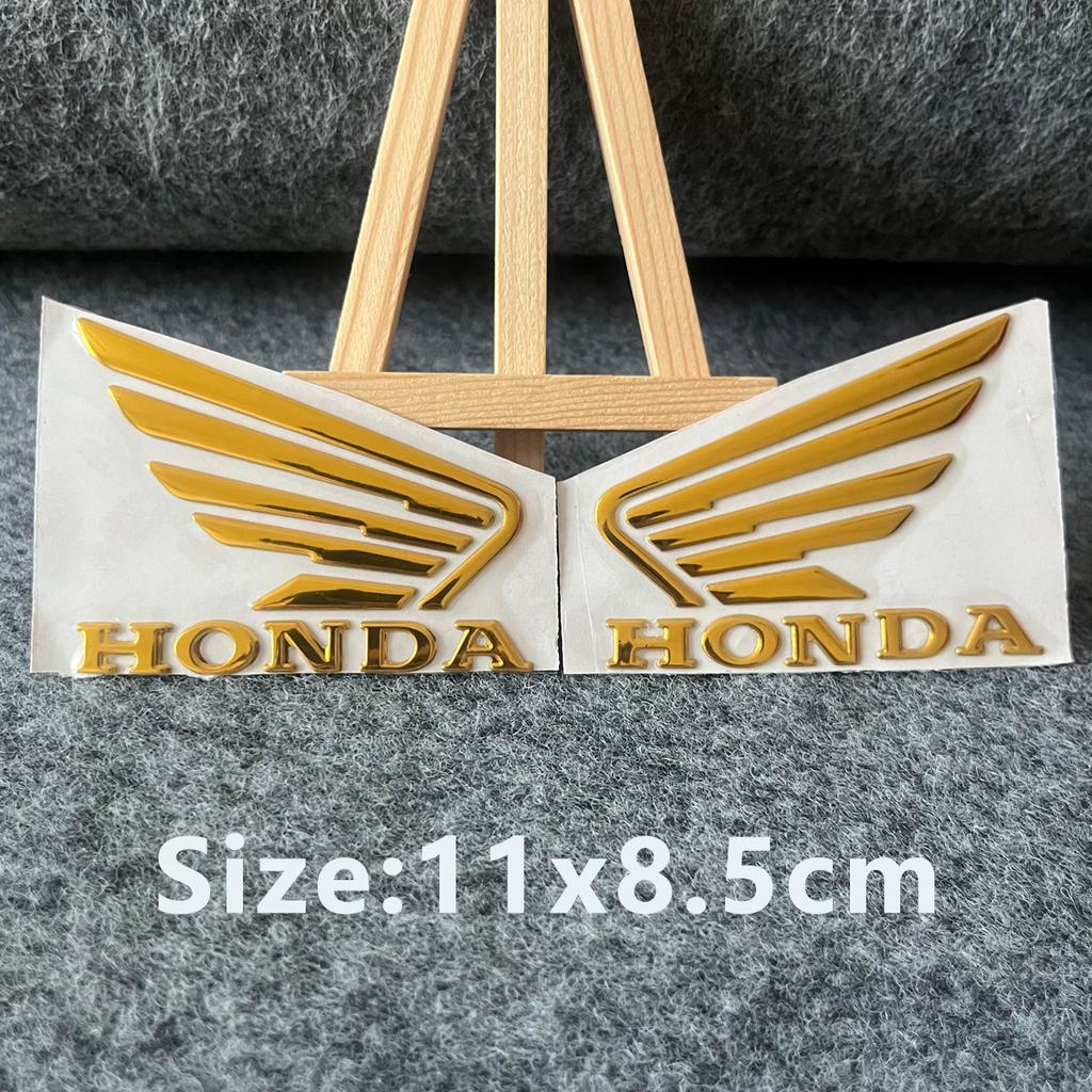 3D Honda Sticker Logo Tank Wing Decals