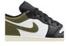 Jordan 1 Low Black Toe Medium Olive (GS)