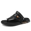 Plus Size 46 Men's Sandal Leather Men Stylish Beach Sandals Brand Summer Casual Shoes Men Slippers Sneakers Male Walking Shoes