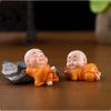 Micro Landscape Car Decoration Cute Garden Trinkets Buddha Ornaments Small Ornament Mini Figurine