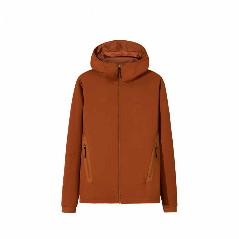 

Anta Champion Outdoor Series Solid Color Zipper Hooded Comfortable Breathable Versatile Casual Cotton Jacket Men jackets 152510803-2 L