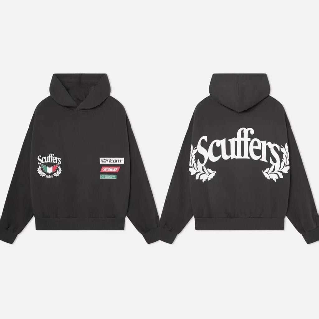 STREETRICH Amerikan Retro Günlük Bol Trend Marka Harf Kapüşonlular Ceketler Harajuku Estetiği Punk Basit Çok Yönlü Klasikler Kapüşonlular
