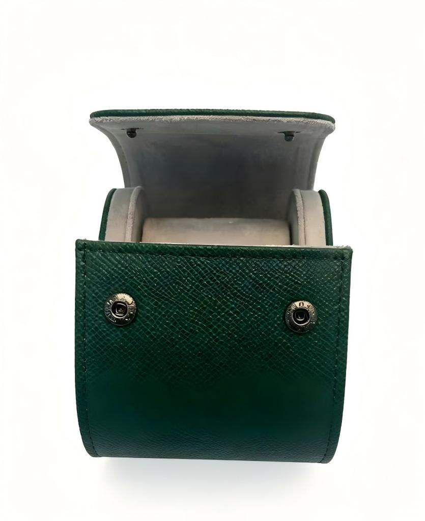 Watch packaging box storage sewing soft cloth PU leather watch leather box fixed leather bag