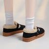 Winter Fur Shoes Women Retro Style Thick Bottom Padded Thickened Snow Boots Fashion Non-slip Versatile Good-looking Shoes