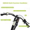 DERUIZ Electrice Bike Quartz SUV Ebike 27.5'' MTB Electric Bike for Adults,250W Motor,48V13.4Ah Battery,Hydraulic Disc Brakes Up To 161KM