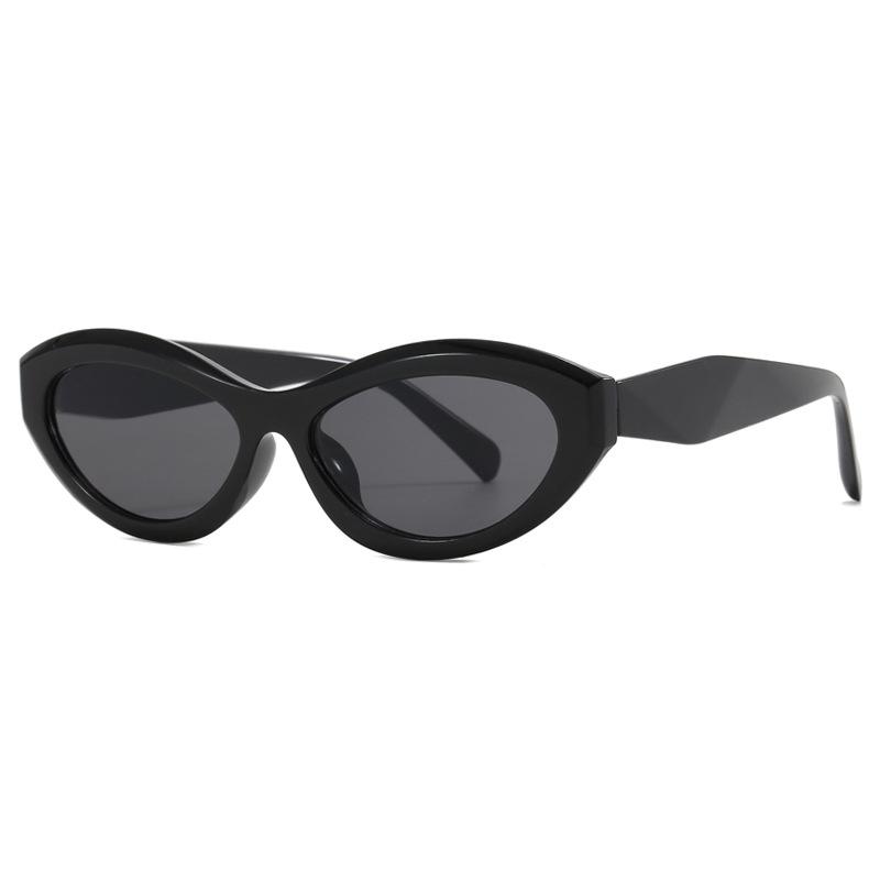 Oval Small Frame Sunglasses Fashion Sunglasses Personalized Trendy Sunshade Uv Protection Sunglasses