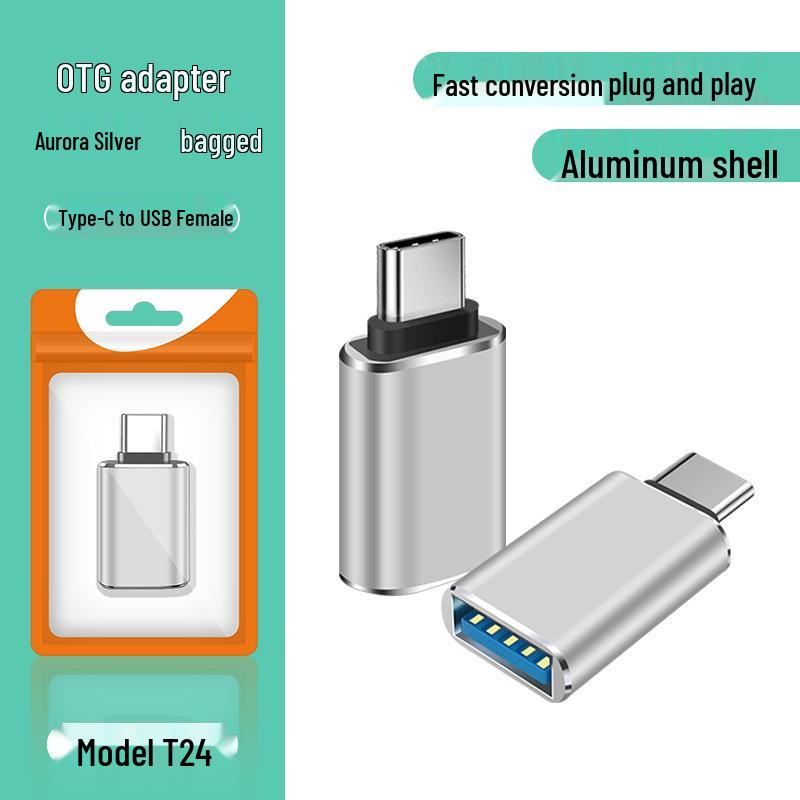 Adaptor OTG USB 3.0 la Type-C pentru telefoane Apple, Huawei, Xiaomi