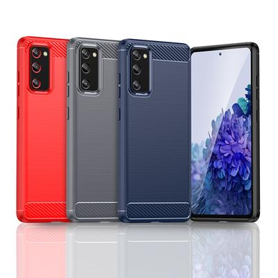 Vāciņam Samsung Galaxy S20 FE 2022 vāciņš Samsung S20 FE 2022 silikona oglekļa šķiedras aizmugures vāciņam Samsung S20 FE 2022 vāciņam