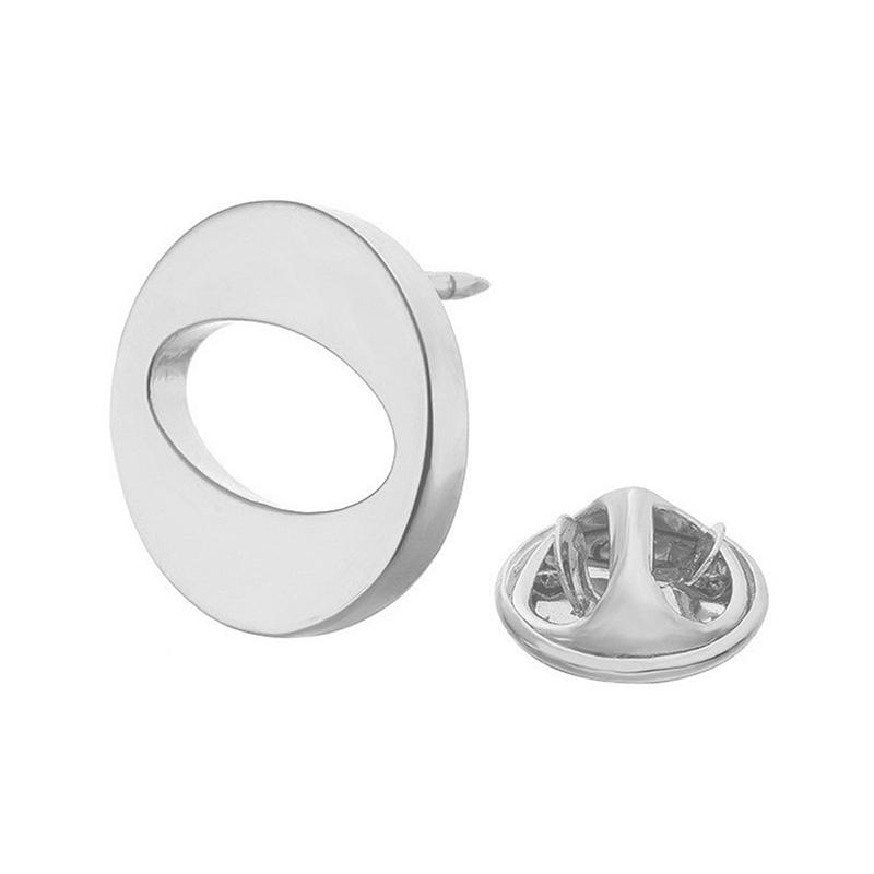 High Quality Classic Style Silver Letter A-Z Metal Brooch Women Men'S Lapel Pin Women'S Hat Scarf Backpack Badge Jewellery