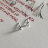 Men's and Women's Star & Hexagram Cross Stud Earrings: Simple, Versatile, Emotional Ear Jewelry for Couples