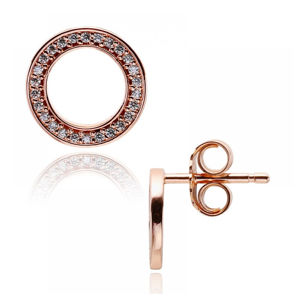 Pandora 280585cz Signature Forever Earrings