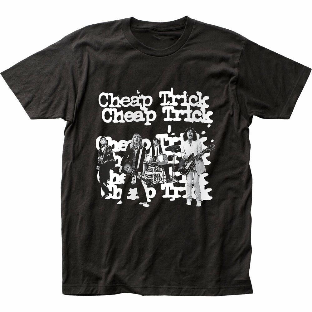 Merry Xmas Cheap Trick Shirt Band Member Tshirt Black Unisex All Unisex T-Shirt XL