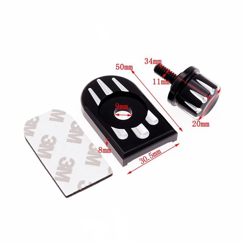Motorrad Heckfender Sitzbolzen Lasche Schraube Halterung Knopf Abdeckung Für Harley Sportster Dyna Touring Ultra Fatboy Road King Softail
