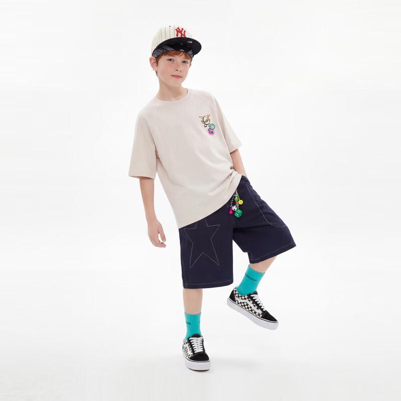 MQD Boys' Antibacterial Cooling Short-Sleeve T-Shirt