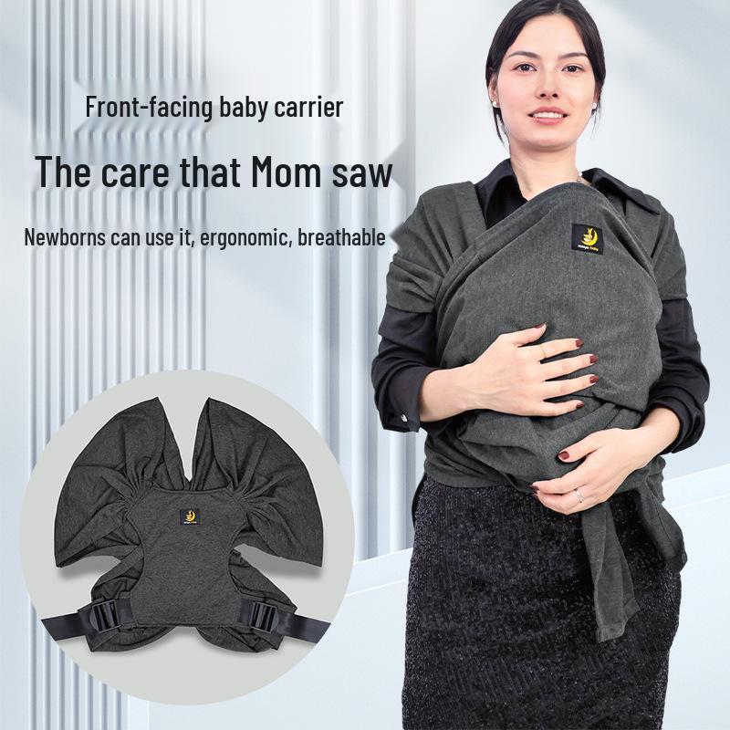 Korean Newborn Baby Carrier: Front and Back Carry Sling Wrap