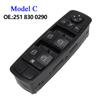W164 W251 Spínač hlavního ovládání předního okna pro Mercedes Benz ML GL R GL320 GL350 GL450 ML320 ML350 ML450 ML500 R320