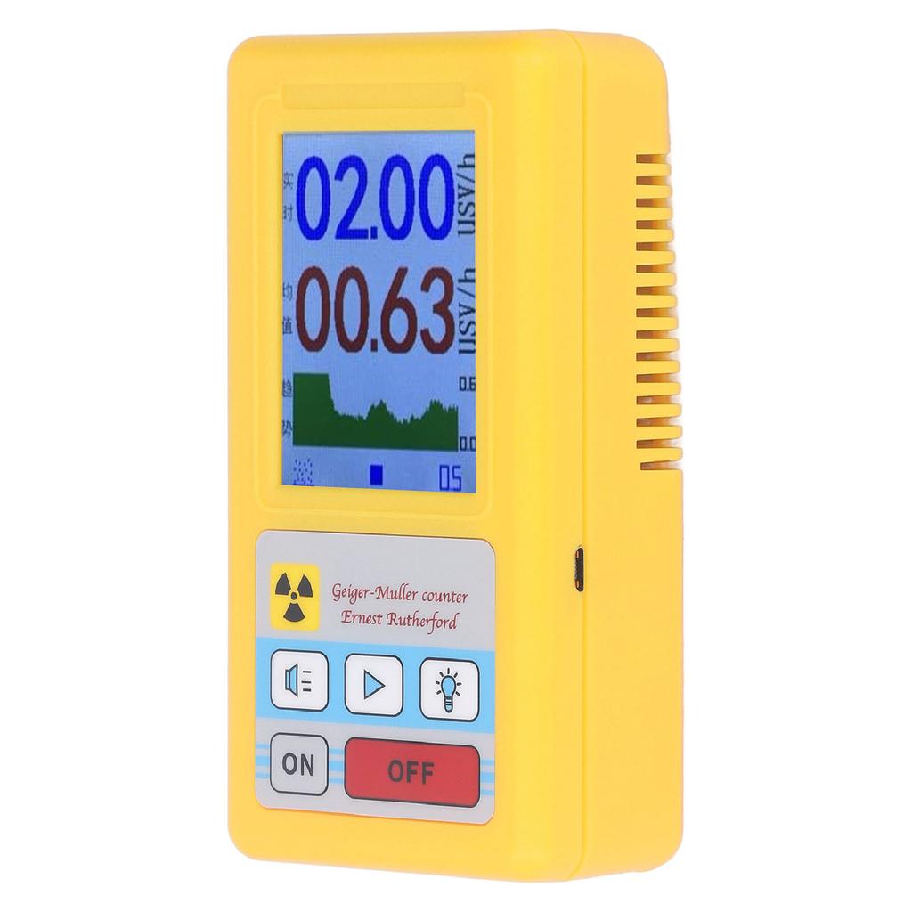 BR 6 Counter Nuclear Radiation Detector Counter Nuclear Radiation Detector Monitor Dosimeter for Home Outdoor Industry Laboratories