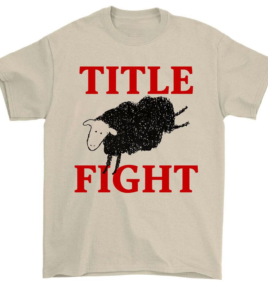 VIntage Title Fight Band Sand COlor Shirt Unisex Concert S to 5XL BO816 Unisex T-Shirt S