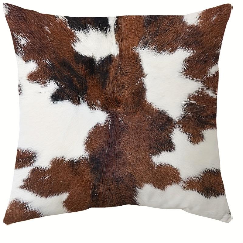 Cow Pattern Decorative Cushions For Cozy Home Polyester pillowcase, sofa decorative cushion cov Headboard Pillow