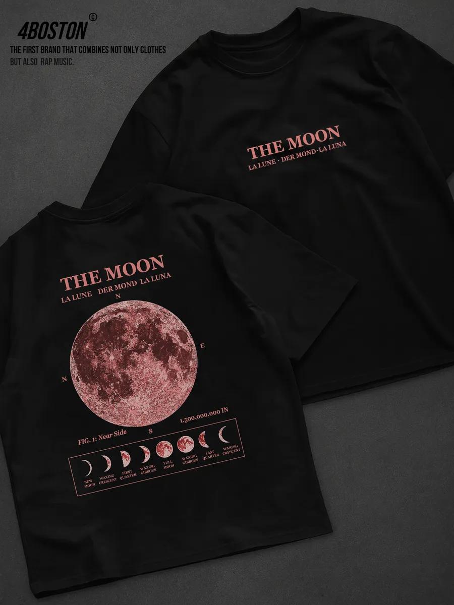 Oversized Y2K gothic style T-shirt S