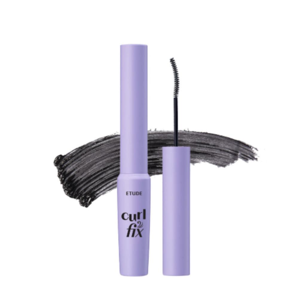 ETUDE HOUSE Curl Fix Skinny Mascara 1+1 Set – Langanhaltender Schwung & Präzision (3 g + 3 g)
