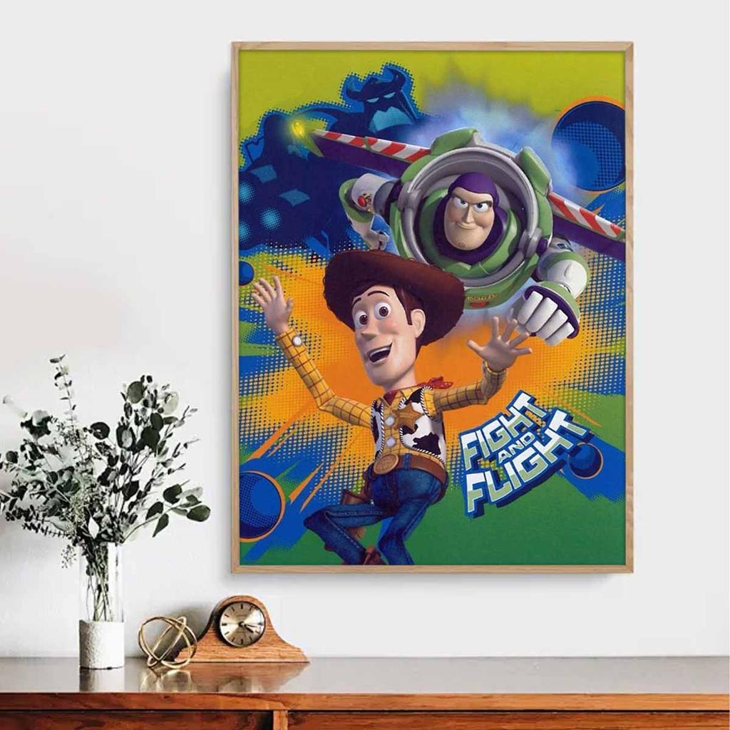 5D Diy Diamond Painting Woody and Buzz Full Drill Rhinestones Mosaic Embroidery Handmade Products Home Decor Gift