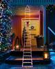 LED String Christmas Santa Claus USB 228 Automatic 13 Timer Remote Suitable for and More Solar-Powered Lights, Waterproof, Decorations, Design,