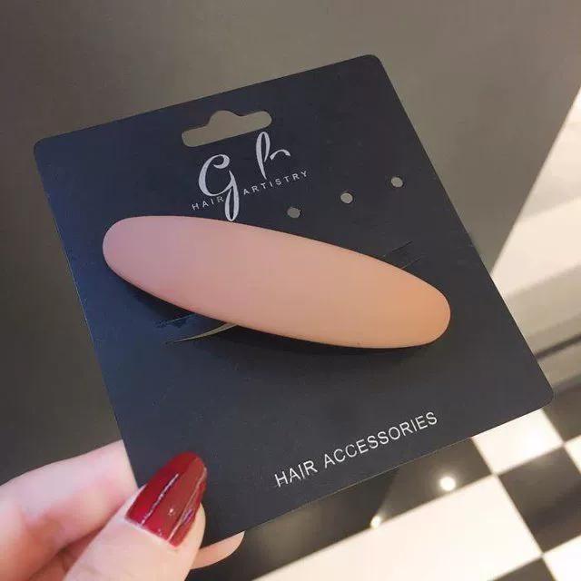 

Матовая геометрическая заколка для волос Элегантные женские заколки-шпильки для волос Держатель для хвоста Заколки для волос Аксессуары для волос для девочек Инструмент для укладки дубильная кора