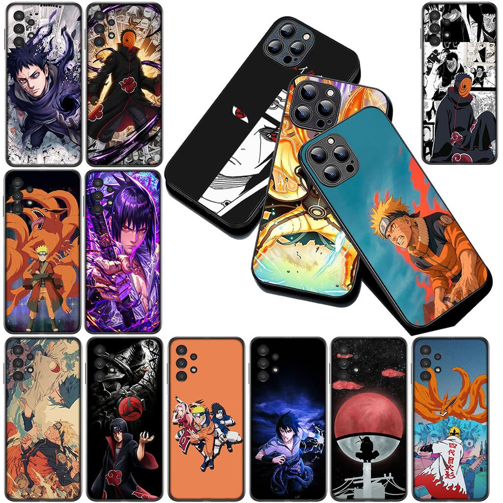 Narutos Obito Uchiha Sasuke Tobi Itachi Phone Case for Samsung Galaxy S20 S22 S21 FE Ultra Plus A07 A17 A15 A16 A25 A57 A37
