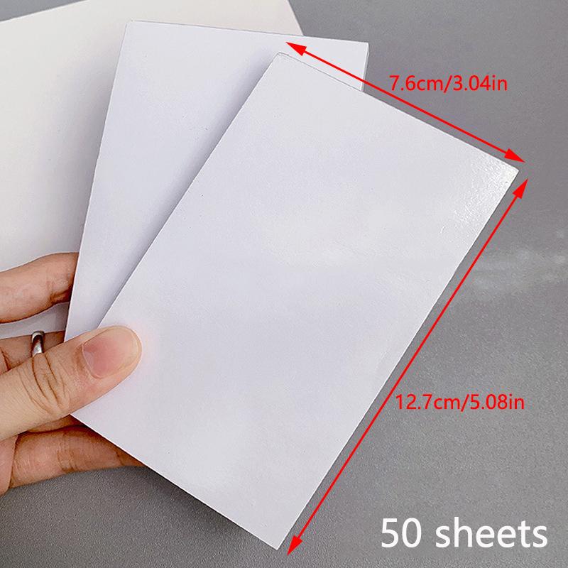 50 Stück Nagelgel-Palette Malwerkzeug Wasserdicht Nagellack Farbmischtablett Einweg Abreißbares Farbtonpapier Klebebuch