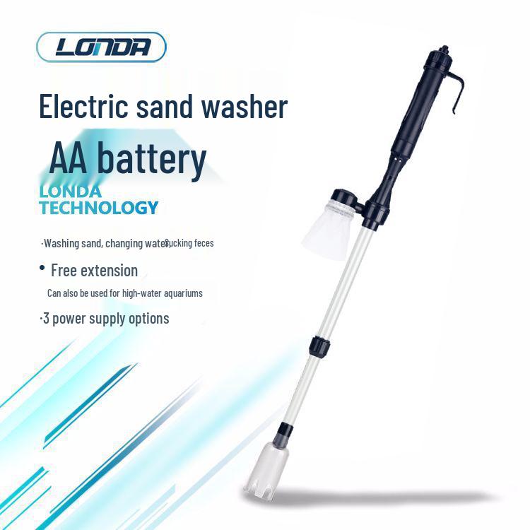 Электрический очиститель грунта и насос для смены воды в аквариуме