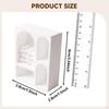 1:12 Miniature Cupboard Dollhouse Bookshelf Display Showcase Doll House Cabinet Mini Furniture