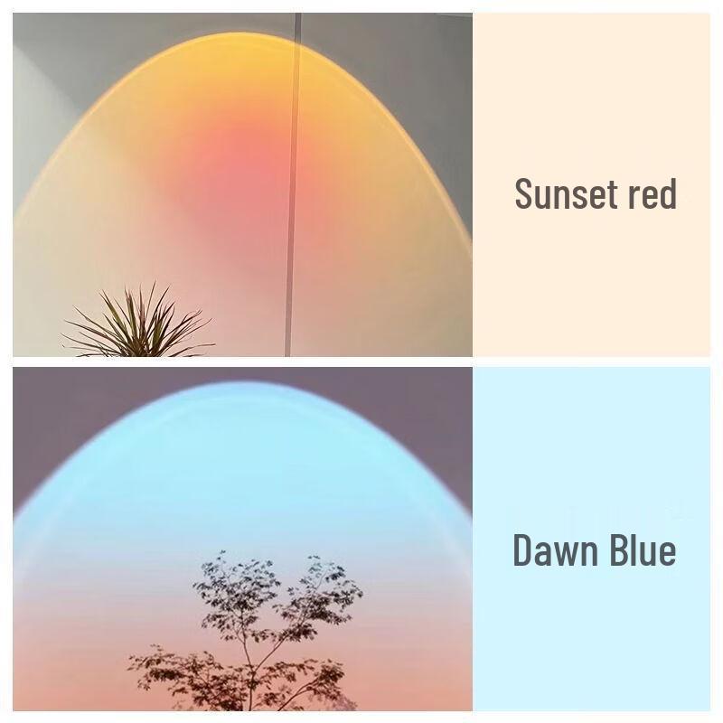 Oeny Sunset Red Ambient Wall Washer and Picture Light