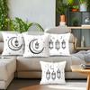 Ramadhan Festival Moon Lantern Cushions Pillowcase Polyester Cushion Cover Throw Pillow Pillowcover Home Car Sofa Decor