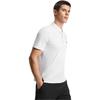 FILA Tennis Brand Logo Sun Protection Knitted Short Sleeve Polo Shirt Men tops Jade-White A11M523103F-WT