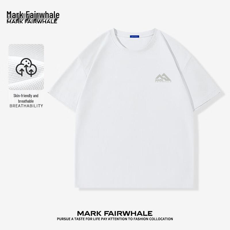 Mark Hua Fei Men s Waffle Knit Breathable Short-Sleeve T-Shirt 4XL 2430₽