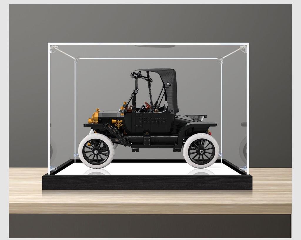 Compatible LEGO 11376 Ford T1 Vintage Car ICONS Display Case Acrylic Box