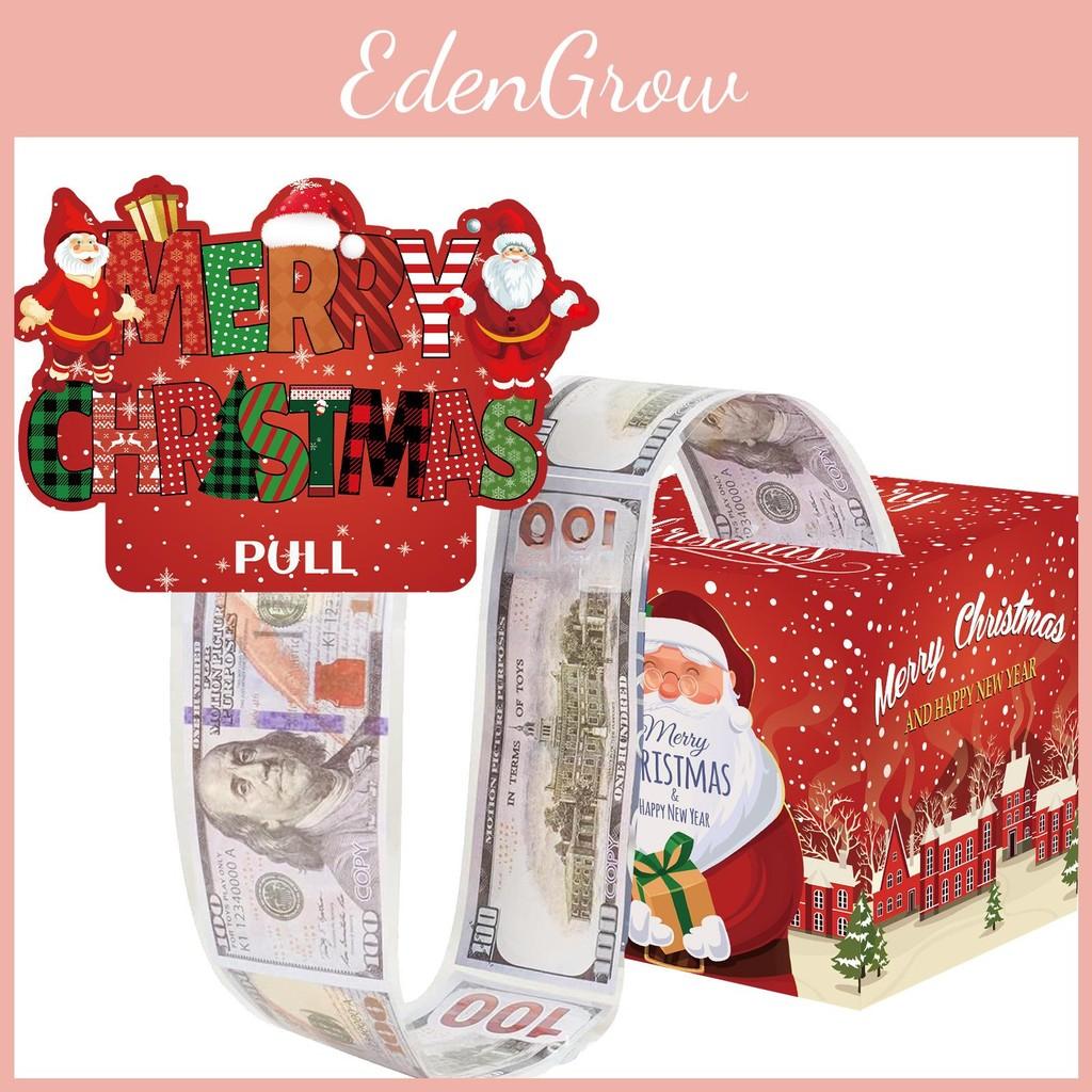 Christmas Santa Claus Gift Container Red Gradient Celebrations Holiday Events