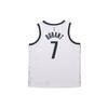 Nike Straight Fit Quick-Dry Basketball Jersey - Nets Kevin Durant No. 7 Men Jersey White 864401-103