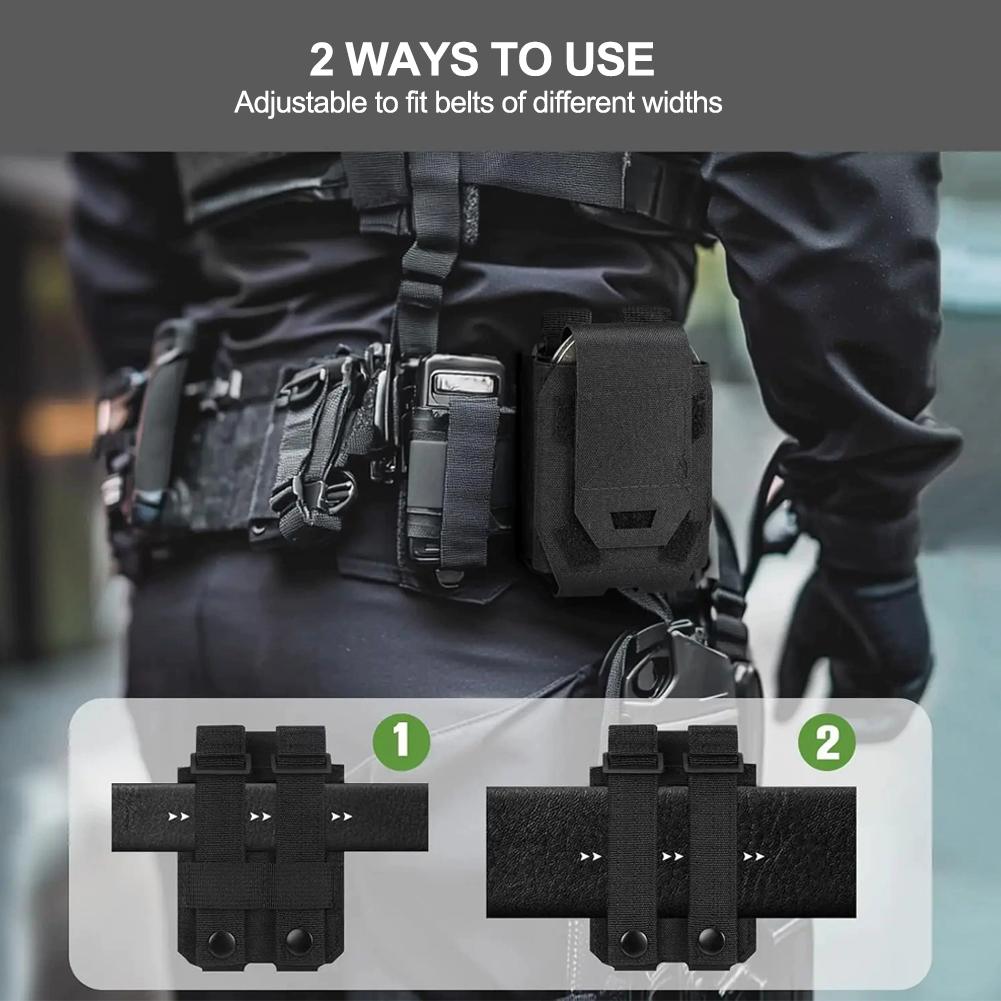 Universal Tactical Molle Pouch Quick Release Standard Cuffs Nylon for Vest