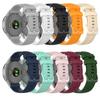 Dla Garmin Vivoactive 4S pasek Garmin Vivoactive 3 Venu 2/2s/Sq Vivoactive 4 Forerunner 645 245m silikonowy pasek do zegarków akcesoria