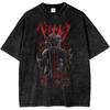 Berserk Guts Anime Vintage T-Shirt – Mens Graphic Tee for Fans Men's 2026 Summer Fashion Oversize Street Harajuku Y2K Clothing