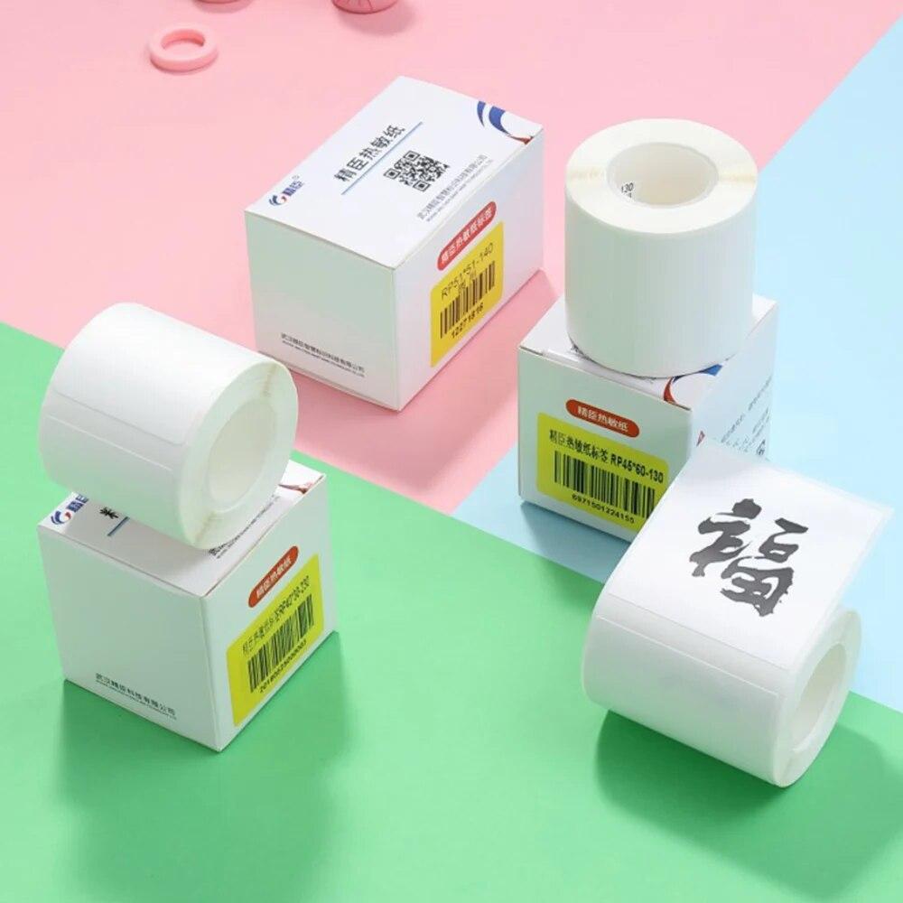 3Rolls Niimbot B21 B3S B1 White Label Sticker 30x20mmx320Pcs Thermal Label Paper Waterproof Scratch-Resistant Jewelry Price Tag